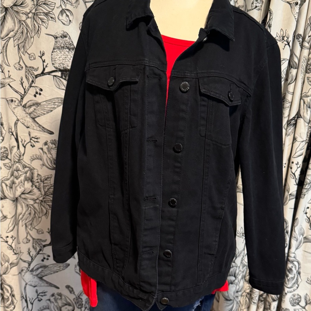 Boom Boom Jeans Black Denim Jacket